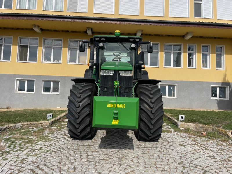 Трактор John Deere 7250R POWER SHIFT E-23 НАВИГАЦИЯ НОВИ ГУМИ ЛИЗИНГ, снимка 2 - Селскостопанска техника - 47523267