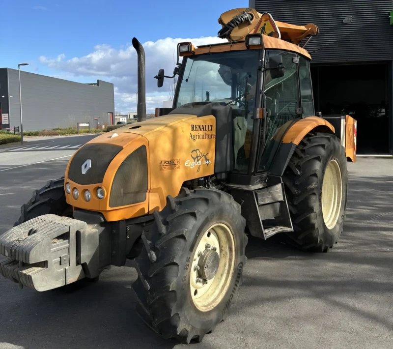 Мулчер ALP Трактор Рено ергос 466 + мулчер , снимка 2 - Селскостопанска техника - 49682827