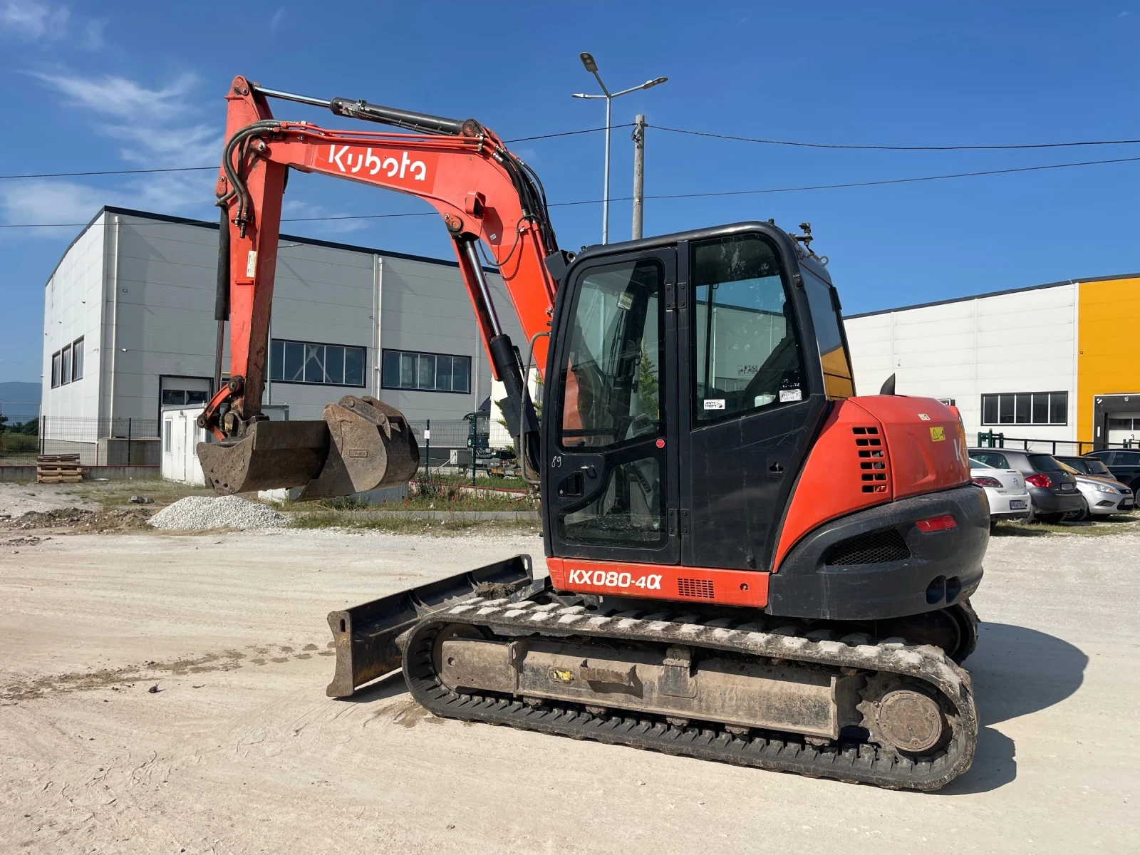 Багер Kubota Kx80  - изображение 3