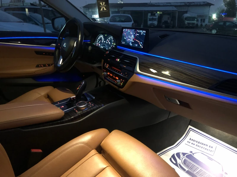 BMW 530 D GERMANY-HEAD-UP-PODGREV-AMBIENT-PANORAMA-LED!, снимка 10 - Автомобили и джипове - 47959976