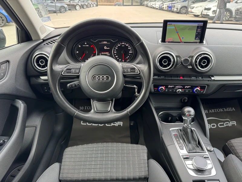 Audi A3 2.0TDI-150к.с.-АВТОМАТИК-ПОДГРЕВ-NAVI-LED, снимка 10 - Автомобили и джипове - 52750090