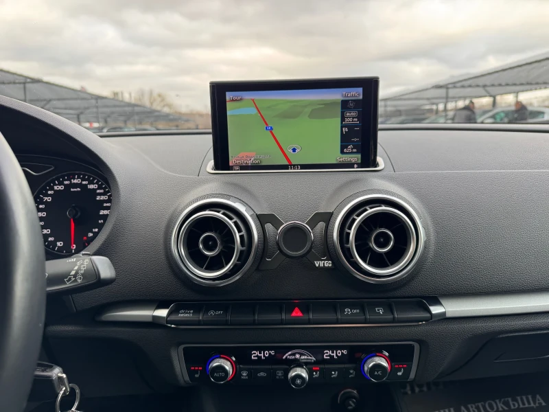 Audi A3 2.0TDI-150к.с.-АВТОМАТИК-ПОДГРЕВ-NAVI-LED, снимка 11 - Автомобили и джипове - 52750090