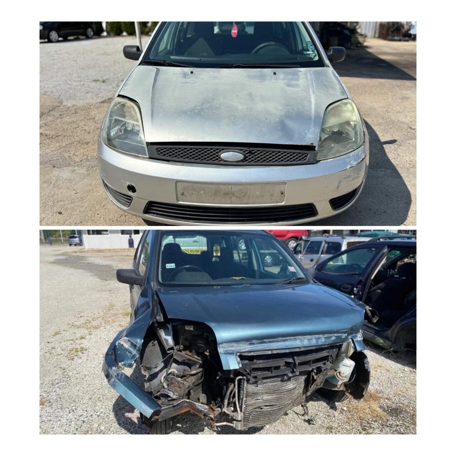 Ford Fiesta FUSUon 2 броя БЕНЗИН И ДИЗЕЛ НА ЧАСТИ, снимка 1