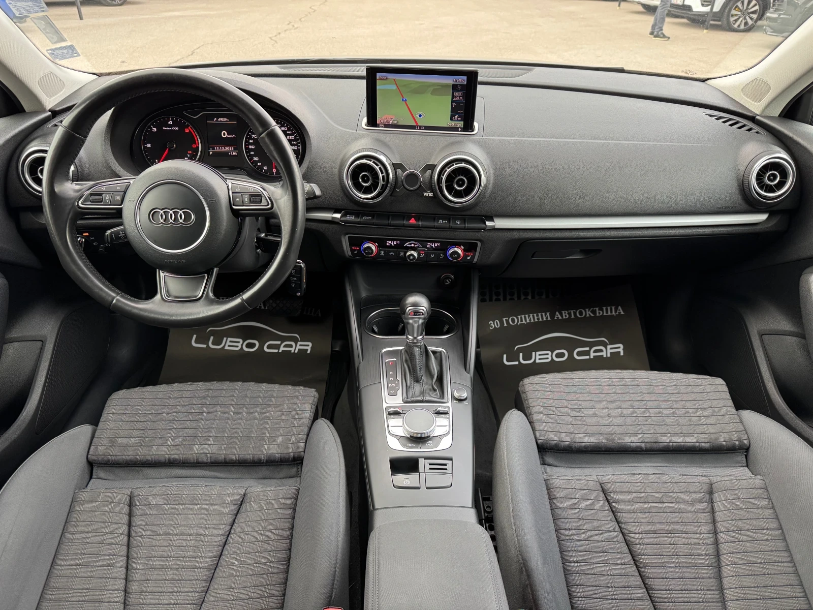 Audi A3 2.0TDI-150к.с.-АВТОМАТИК-ПОДГРЕВ-NAVI-LED - изображение 9
