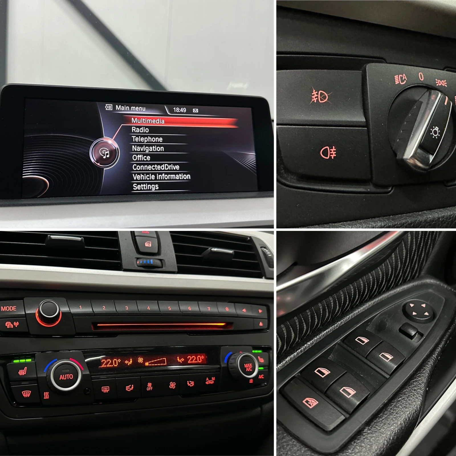 BMW 320 d* ПОДГРЕВ* ПАНОРАМА* , снимка 14 - Автомобили и джипове - 54767342