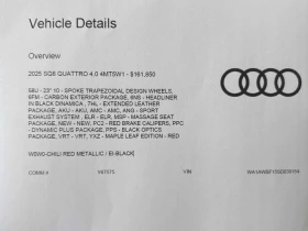 Audi SQ8 * 4.0 TFSI quattro * CARFAX * ОПЦИЯ ЗА ФИНАНСИРАНЕ, снимка 14