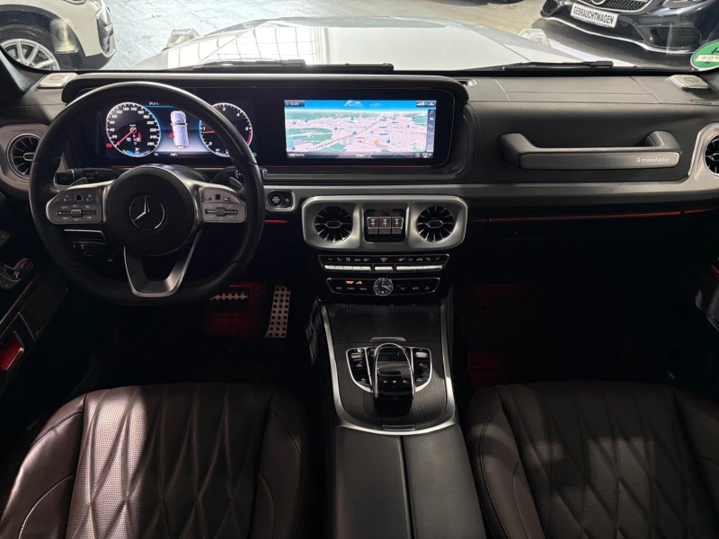 Mercedes-Benz G 400 d/AMG/4-MATIC/MANUFAKTUR/SUPERIOR/BURM/360/, снимка 14 - Автомобили и джипове - 53093530