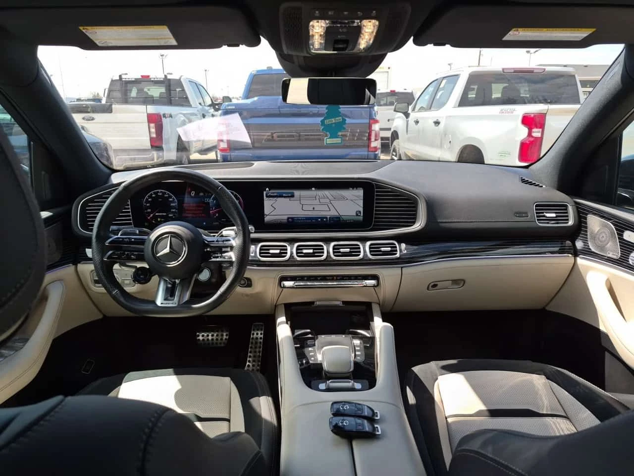 Mercedes-Benz GLE * AMG 53 * CARFAX * ЦЕНА ДО БГ, снимка 6 - Автомобили и джипове - 54296476