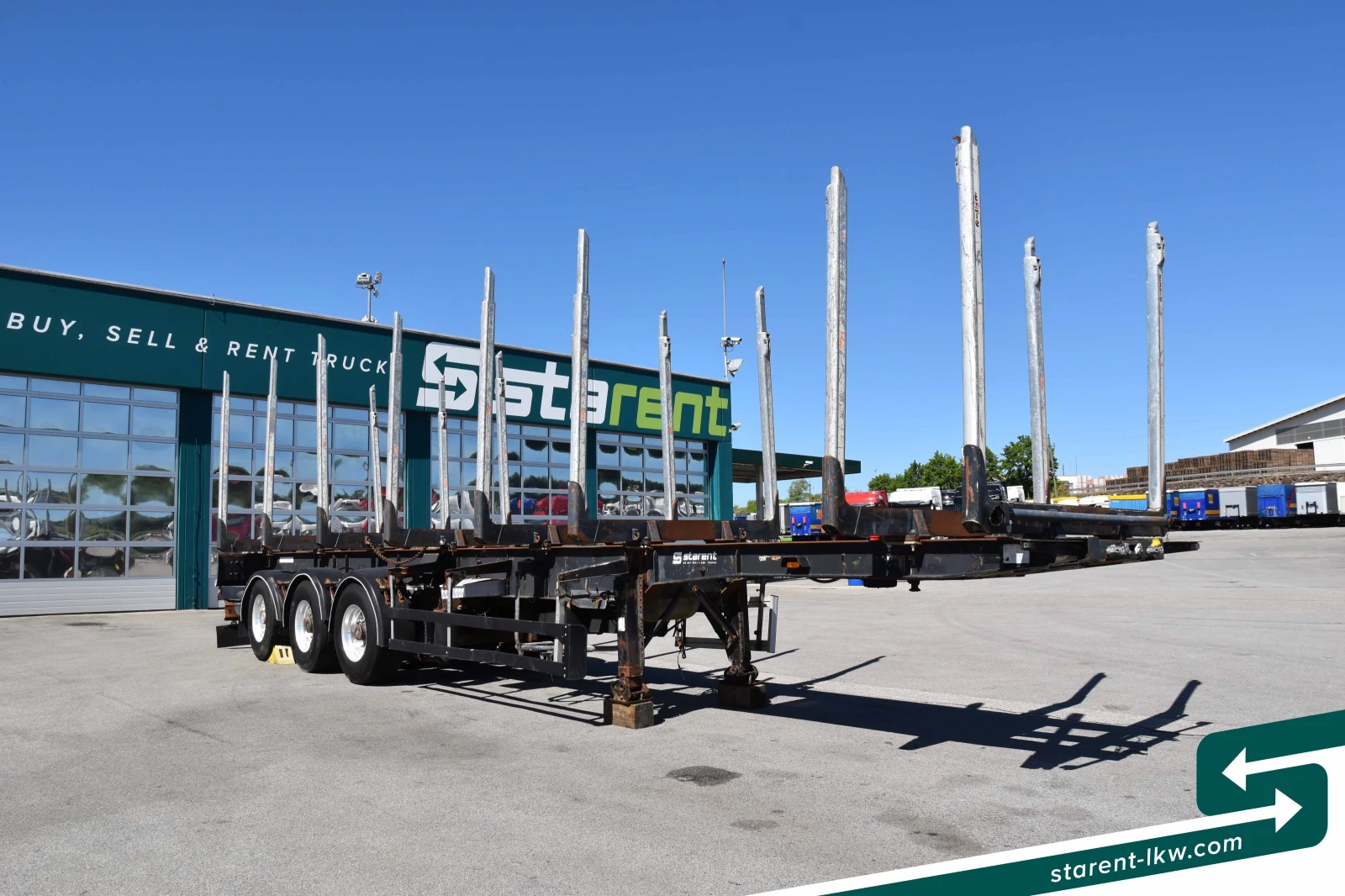 Полуремарке Fliegl TR26176, снимка 3 - Ремаркета - 54751682