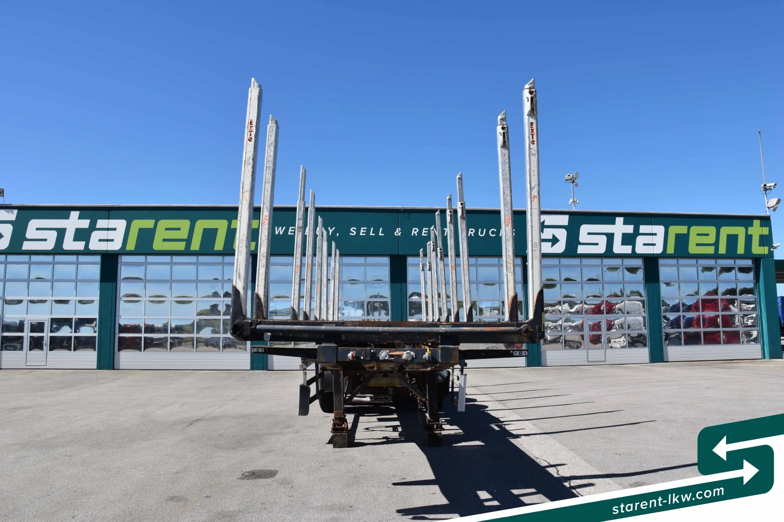 Полуремарке Fliegl TR26176, снимка 2 - Ремаркета - 54751682