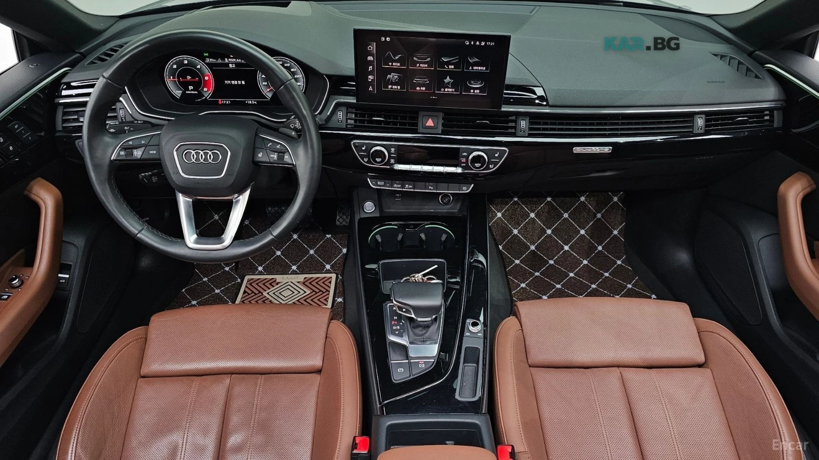 Audi A5 * S-LINE* Quattro* ПАНО* KEYLESS* Camera* ПОДГРЕВ*, снимка 6 - Автомобили и джипове - 55352143