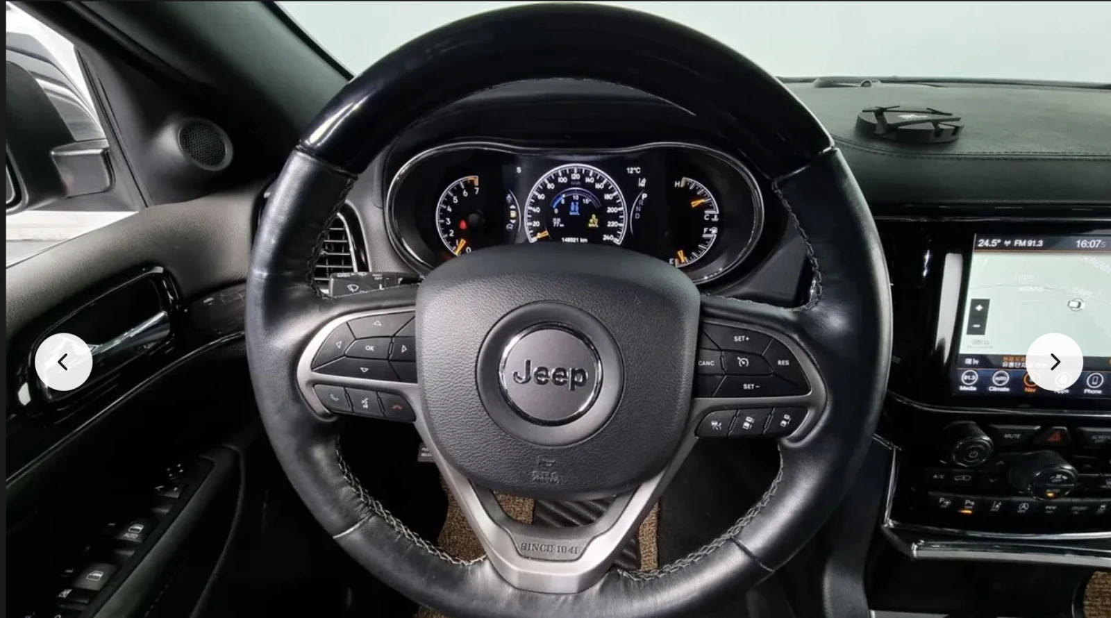 Jeep Grand cherokee OVERLAND* 3.6* V6* 8ZF* ПОДГРЕВ* ОБДУХВАНЕ* ДИСТРО - изображение 8