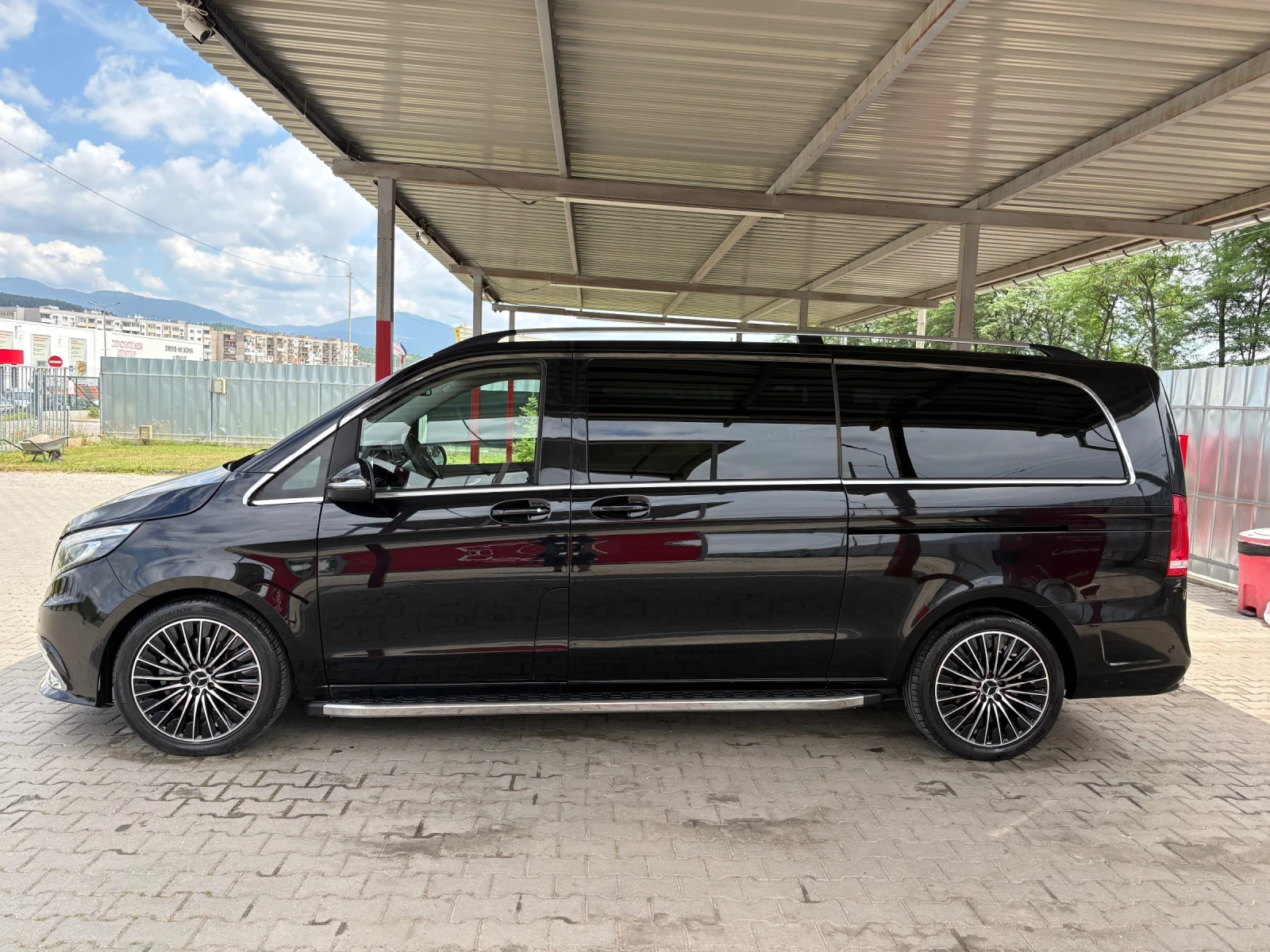 Mercedes-Benz V 220 Extra long camera , снимка 6 - Бусове и автобуси - 55041260