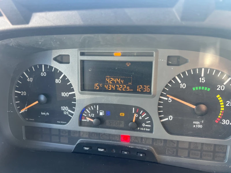 Mercedes-Benz Atego 1222 EURO5 , 7, 30м , КЛИМА , ПАДАЩ Б, снимка 12 - Камиони - 52051716