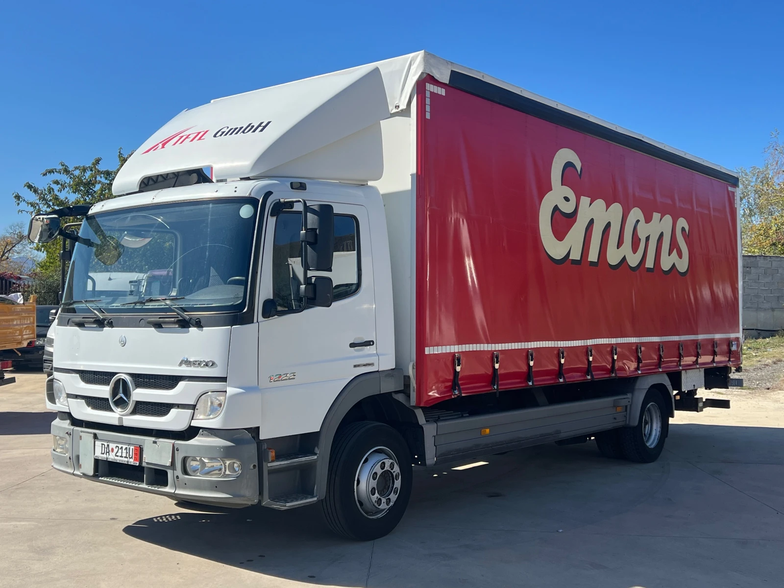 Mercedes-Benz Atego 1222 EURO5 , 7, 30м , КЛИМА , ПАДАЩ Б - изображение 4