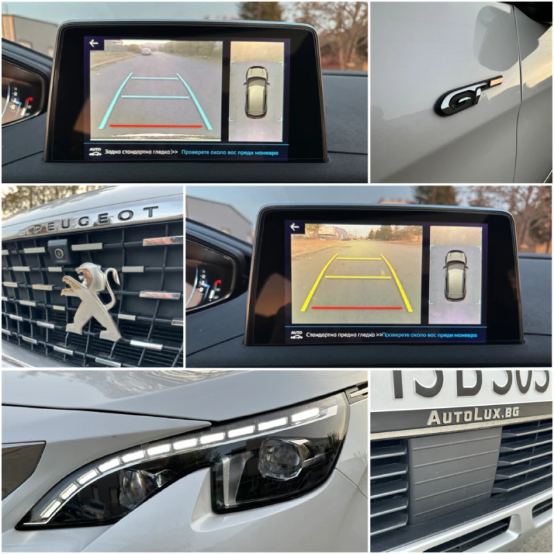 Peugeot 3008 2.0BlueHDI 180к.с GT LINE 139000KM!!, снимка 14 - Автомобили и джипове - 48042155