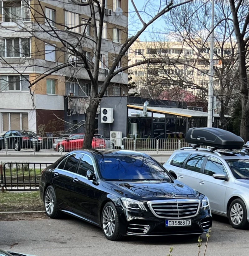 Mercedes-Benz S 350  4Matic, AMG, 9G, Burmester, снимка 2 - Автомобили и джипове - 52791335