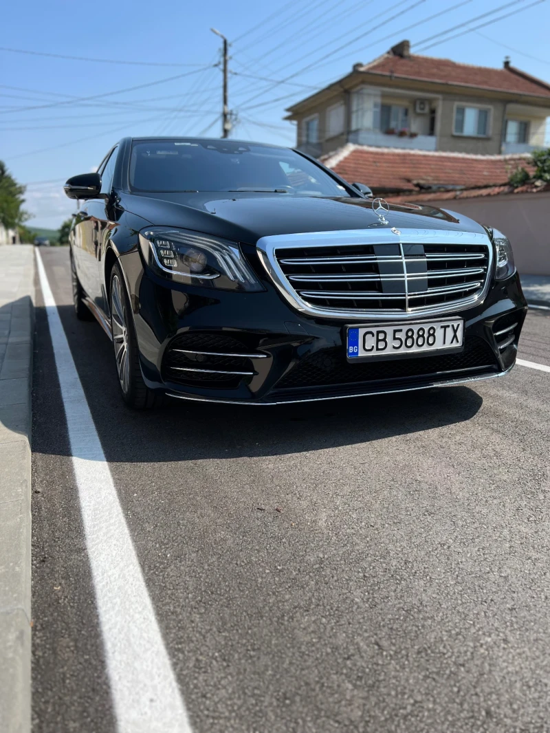 Mercedes-Benz S 350  4Matic, AMG, 9G, Burmester, снимка 7 - Автомобили и джипове - 52791335