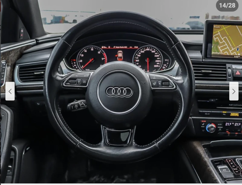 Audi A6 3.0T* MATRIX* BOSE* ОБДУХВАНЕ* LANE* ASSIST* , снимка 8 - Автомобили и джипове - 53111722