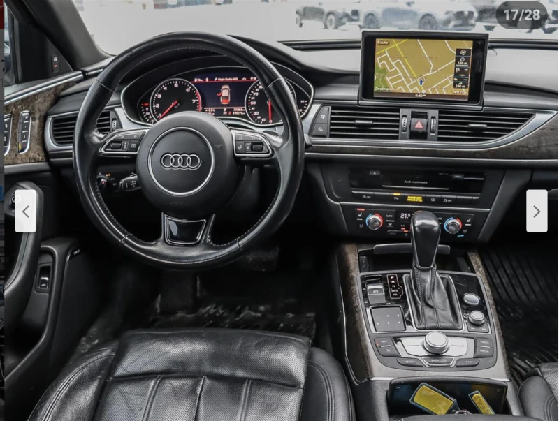 Audi A6 3.0T* MATRIX* BOSE* ОБДУХВАНЕ* LANE* ASSIST* , снимка 7 - Автомобили и джипове - 53111722