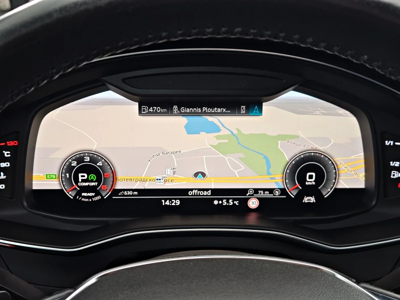 Audi A6 50TDI/MATRIX/S-LINE/DISTR/CAMERA/B&O/ПОДГРЕВ/LIZIN, снимка 9 - Автомобили и джипове - 53361499