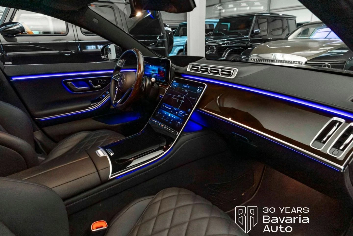 Mercedes-Benz S 350 d 4MATIC 9G Long AMG Line Executive, снимка 15 - Автомобили и джипове - 54374606