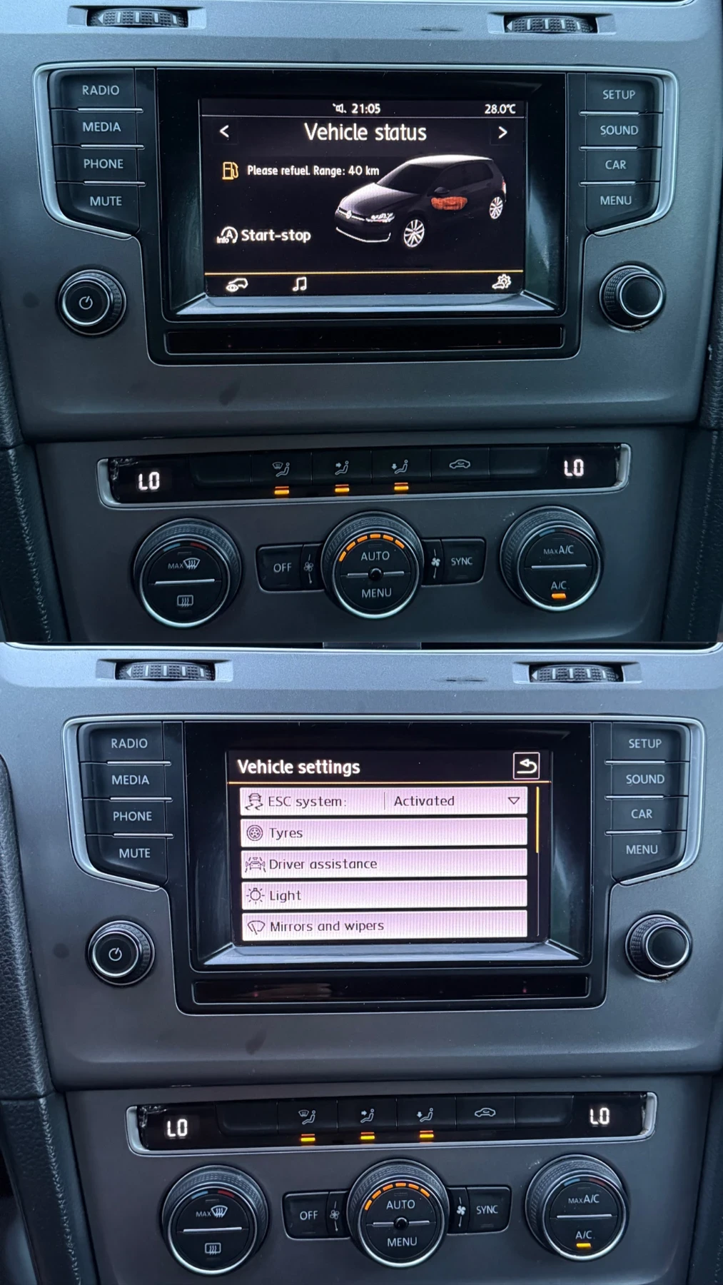 VW Golf 1.6TDI| 105HP| NAVI| HIGHLINE| СОБСТВЕН ЛИЗИНГ, снимка 13 - Автомобили и джипове - 55122733