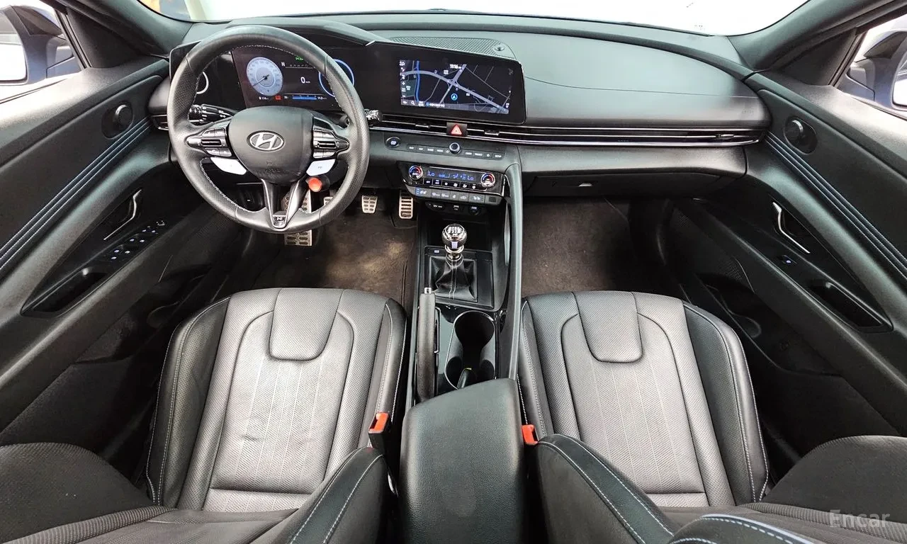 Hyundai Elantra N / ОБДУХ / 360 КАМЕРИ / ШИБЕДАХ /, снимка 7 - Автомобили и джипове - 55752630