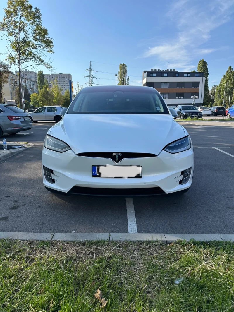 Tesla Model X X75D, 4x4, Sport Paket, с Гаранция, снимка 1 - Автомобили и джипове - 47332490