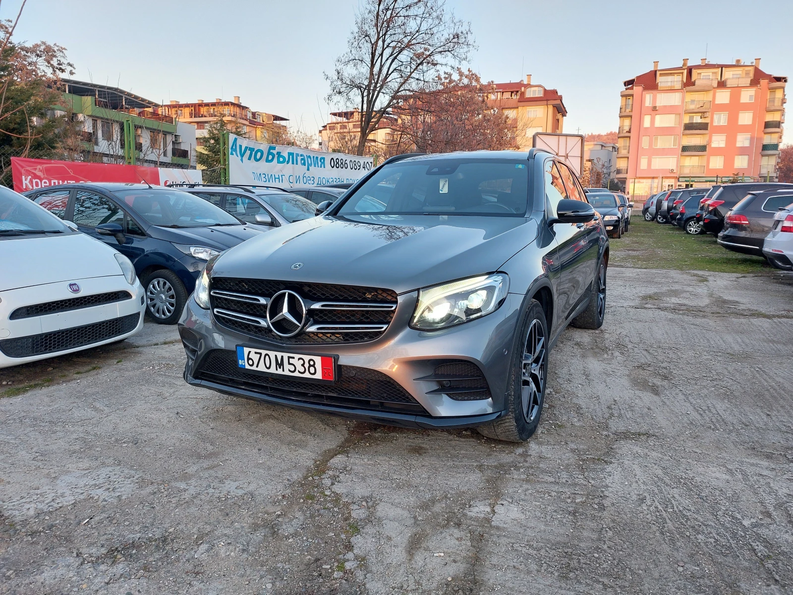 Mercedes-Benz GLC 220 * 4-MATIC* AMG LINE* F1-9G Tronic* 36м. х 1499лв.*, снимка 1