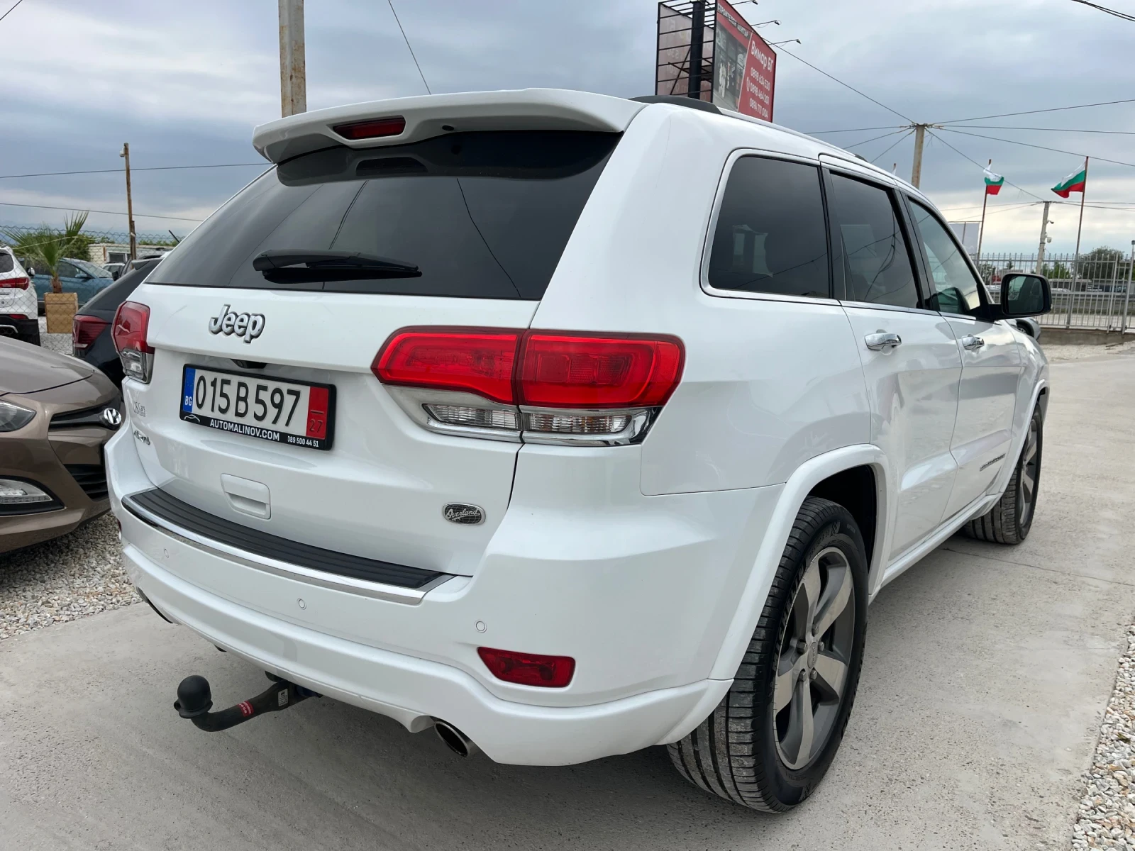 Jeep Grand cherokee Overland, 08/2015, кожа, подгрев, вентилация, пано - изображение 4