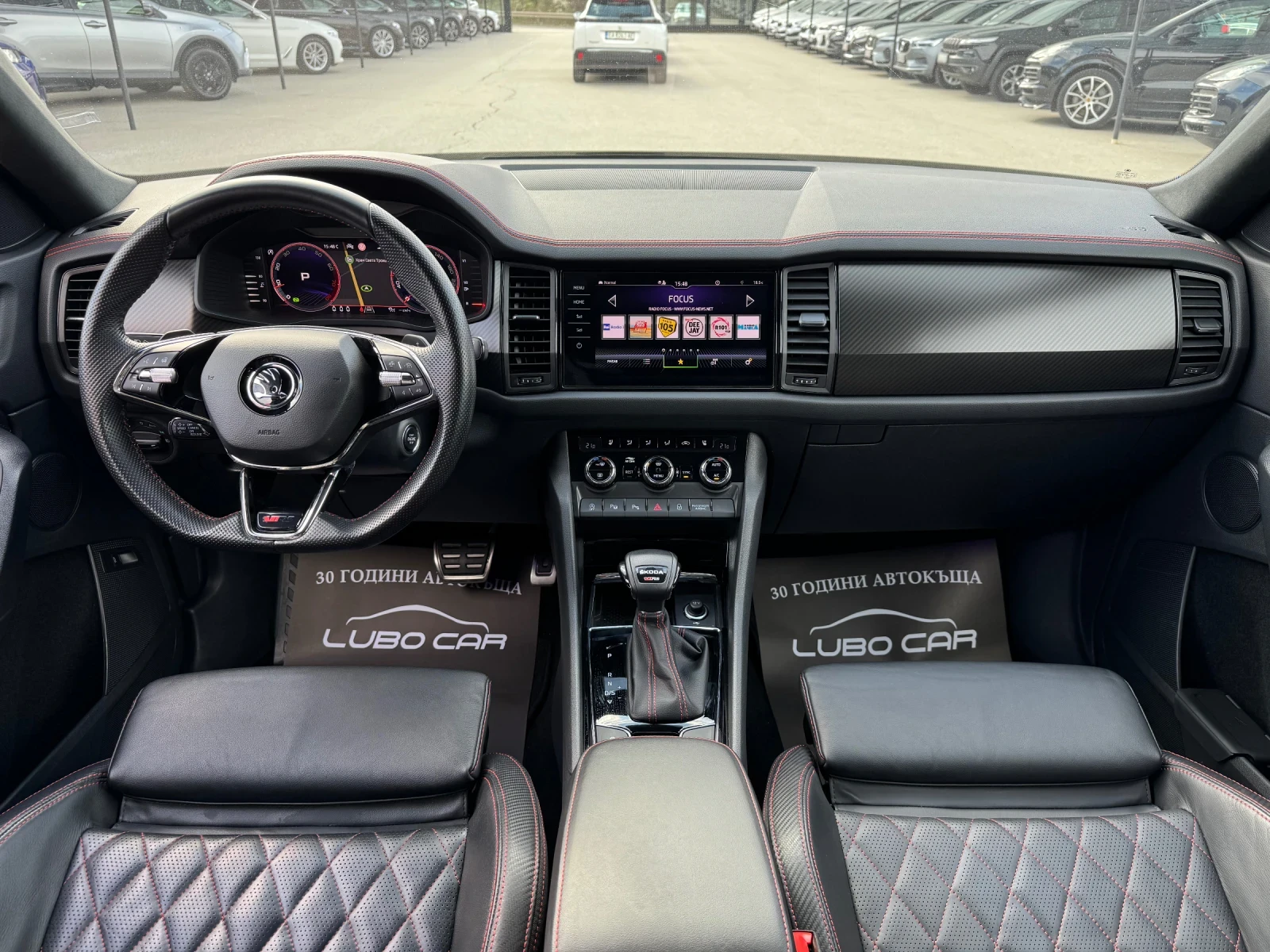 Skoda Kodiaq RS -2.0TSI-4X4-ОБДУХВАНЕ-ПАНОРАМА-ALCANTAR* UNIKAT, снимка 11 - Автомобили и джипове - 54127100