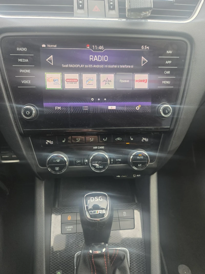 Skoda Octavia VRS 184к.с. 2018г , снимка 10 - Автомобили и джипове - 52705348