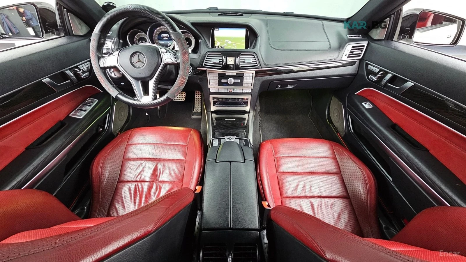 Mercedes-Benz E 400 COUPE* КОЖА* ПОДГРЕВ* ОБДУХВ* BURMASTER* PANO, снимка 7 - Автомобили и джипове - 54971902