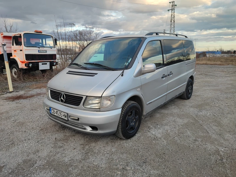 Mercedes-Benz Vito V230 TD - AВТОМАТ - КЛИМТИК- 6 МЕСТА, снимка 1 - Бусове и автобуси - 48637612