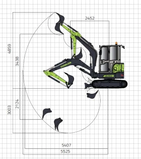 Багер ZOOMLION ZE36GU, снимка 2