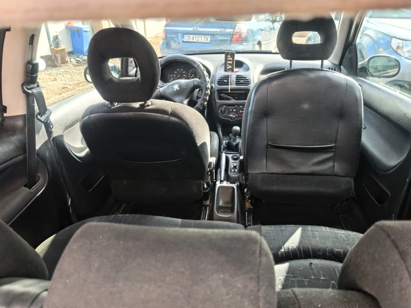 Peugeot 206 1.4бензин/газ, снимка 4 - Автомобили и джипове - 52743597