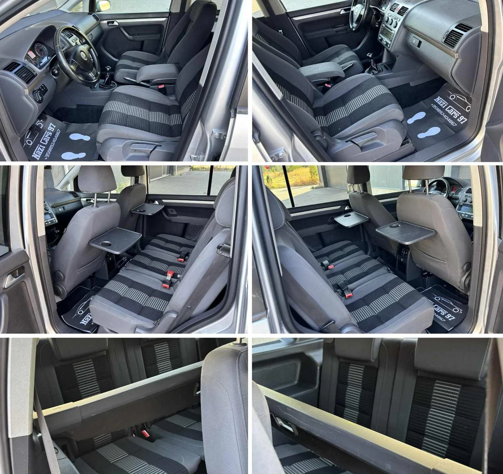 VW Touran 1.9 TDI/105к.с./7-МЕСТНА/UNITED | Mobile.bg — изображение 13