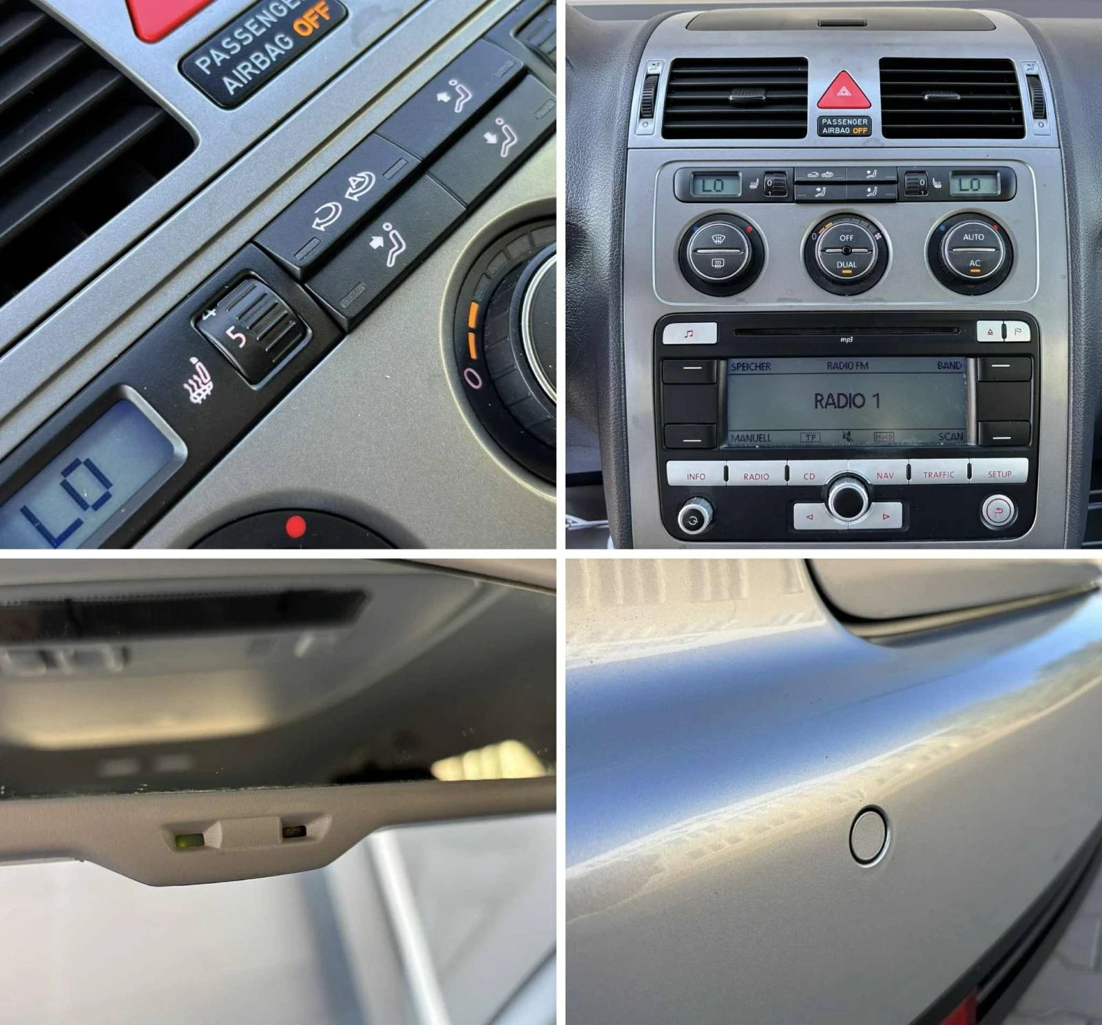 VW Touran 1.9 TDI/105к.с./7-МЕСТНА/UNITED | Mobile.bg — изображение 14