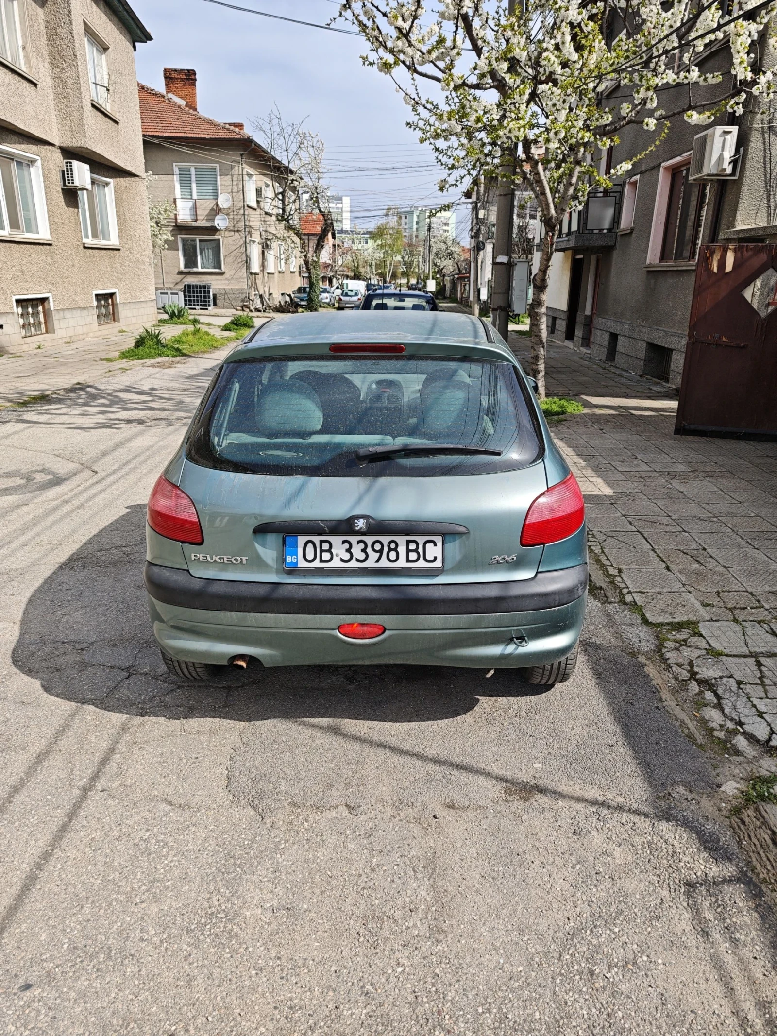 Peugeot 206 1.9 D, снимка 4 - Автомобили и джипове - 54191857