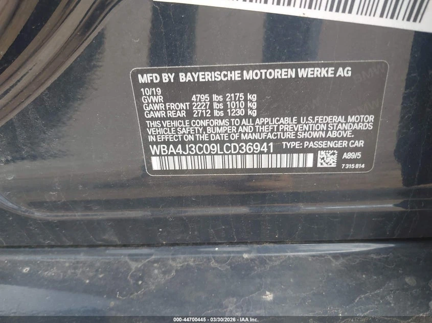 BMW 430 2.0L I-4 DI, DOHC, VVT, TURBO, 248HP All Wheel | Mobile.bg � ����������� 9