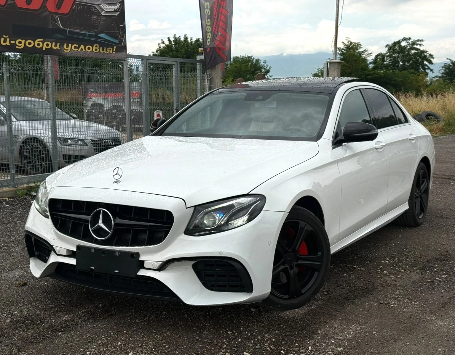Mercedes-Benz E 350 AMG ПАНОРАМА ЛИЗИНГ, снимка 7 - Автомобили и джипове - 55034487