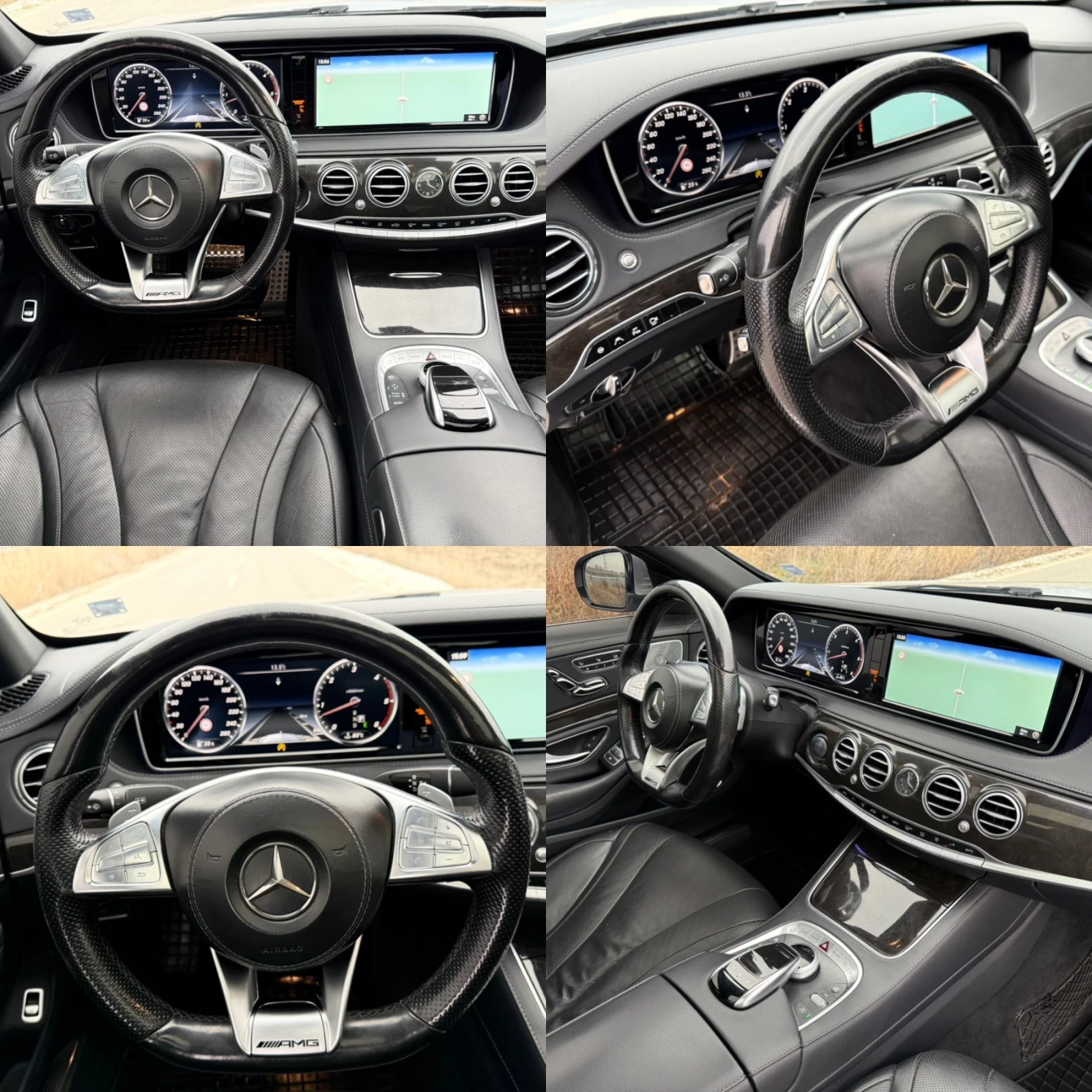 Mercedes-Benz S 350 CDI / FULL / 9G / 4MATIC / AMG / 360 / PANORAMA, снимка 13 - Автомобили и джипове - 55123611
