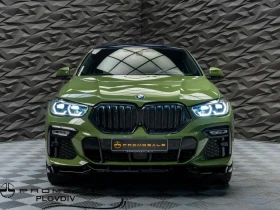 BMW X6 50D* XDRIVE* M-SPORT* H&K* GLOW* HUD* PANO* ОБДУХВ, снимка 2