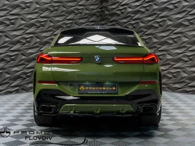 BMW X6 50D* XDRIVE* M-SPORT* H&K* GLOW* HUD* PANO* ОБДУХВ, снимка 4