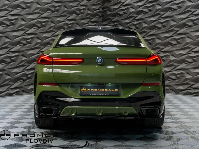 BMW X6 50D* XDRIVE* M-SPORT* H&K* GLOW* HUD* PANO* ОБДУХВ, снимка 4 - Автомобили и джипове - 56177152