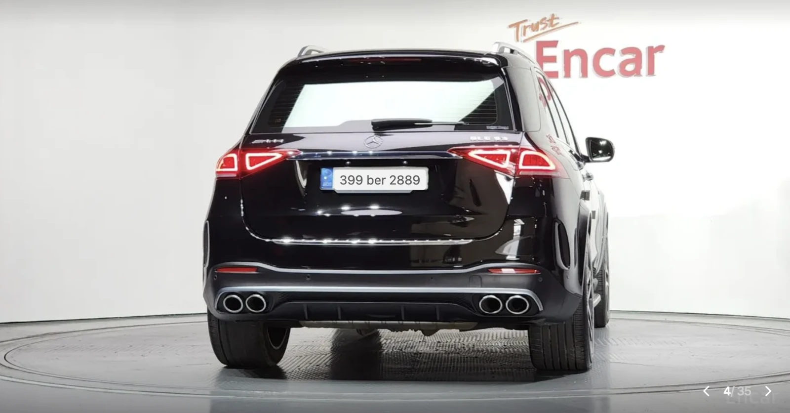 Mercedes-Benz GLE 53 4MATIC 4MATIC+ BURMESTER* ОБДУХВАНЕ* LANE ASS* ПАНО* 360, снимка 4 - Автомобили и джипове - 54781484