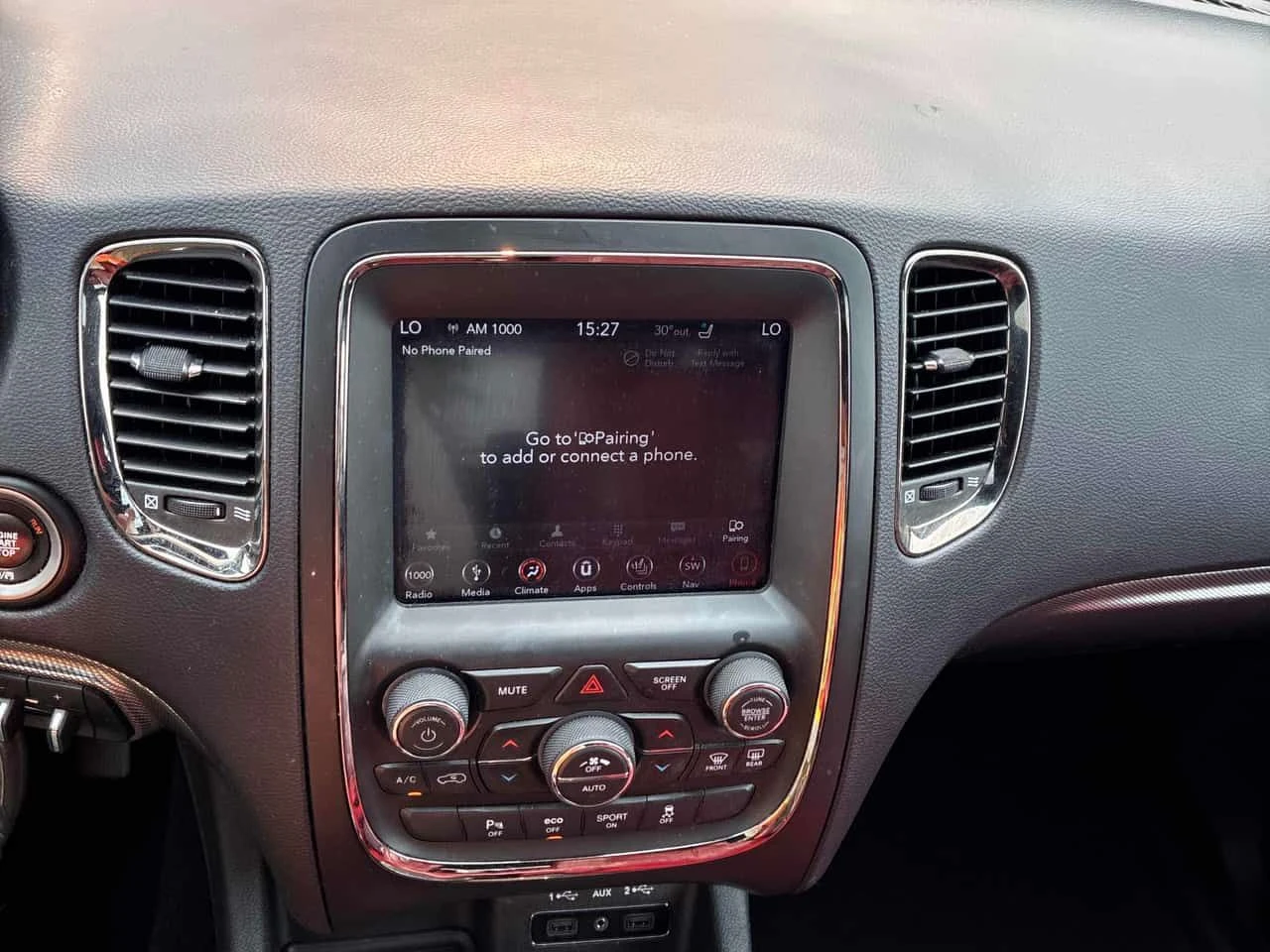 Dodge Durango * R/T AWD * CARFAX * ЦЕНА ДО БГ, снимка 12 - Автомобили и джипове - 55292783