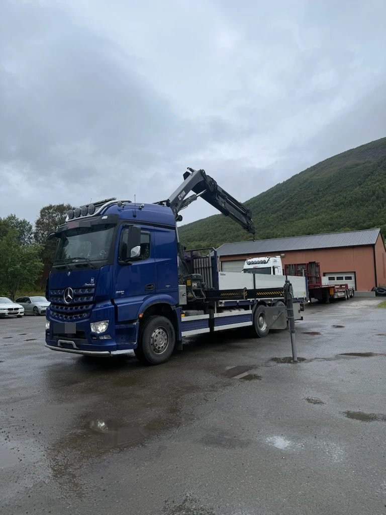 Mercedes-Benz Arocs 2851 6x2 + HIAB 288 Е-7 HIPRO