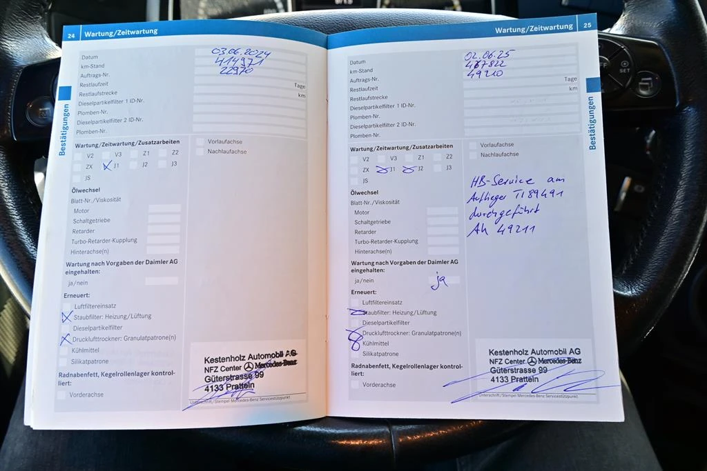 Mercedes-Benz Actros 1840 Retarder алу-джанти, серв.книжка, снимка 15 - Камиони - 54045064